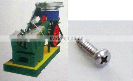 Threaded nail making machine