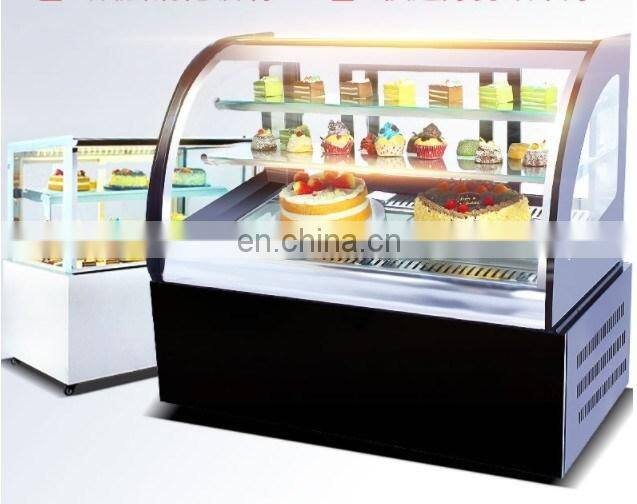 Open front cooler display cabinet/Supermarket Bakery Cake Display Cabinet Showcase Refrigerator/Refrigerated display cabinet