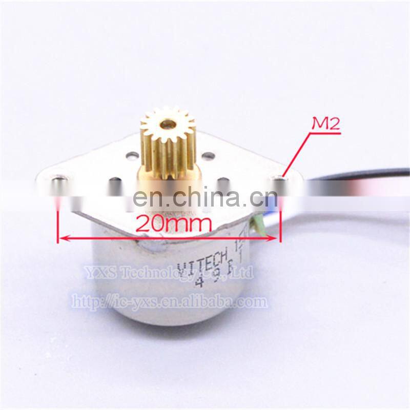 Micro stepping motor 2-phase 4-wire motor 15mm stepper motor