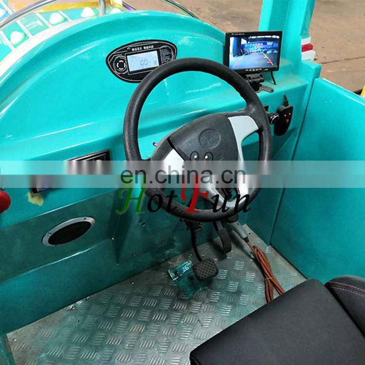 Manege mobile amusement rides road train used tourist train for sale