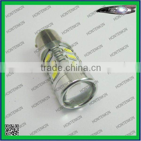 CE RoHS lens optical 12v dc 1156 5730 15smd LED light