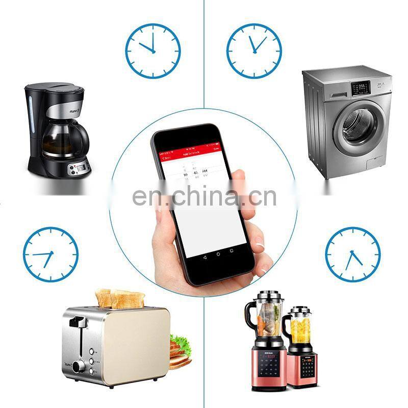 Smart Plug Wall, Wi-Fi Enabled Mini Smart Plug Wifi Tuya Works With Amazon Alexa EU Standard Smart Plug