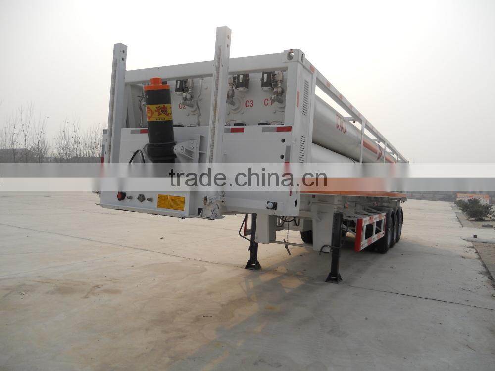 2014 products 8 tubes 25Mpa trailer truck for sale