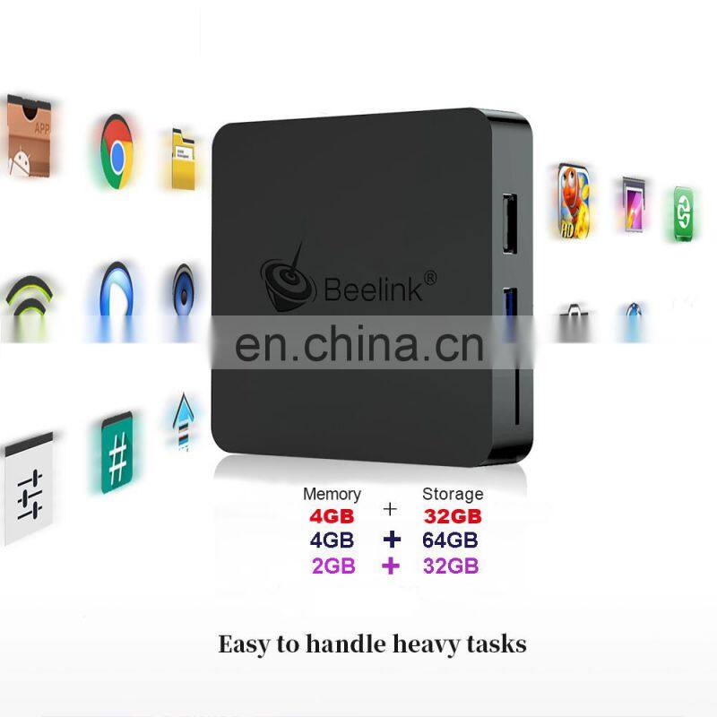 Cheapest Beelink Android 8.1 S905X2 TV BOX GT1 Mini with Voice Remote 4/32g 4/64gb 2/32gb option