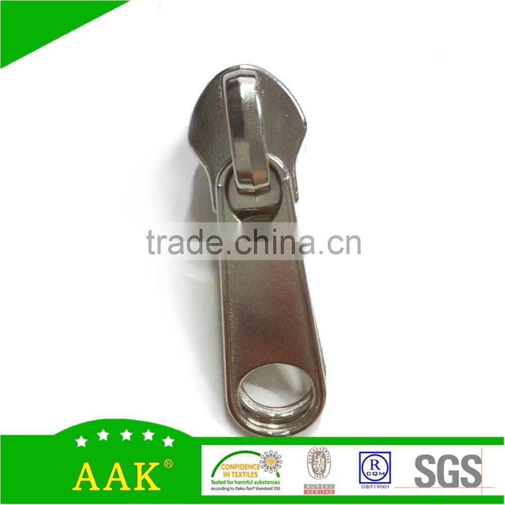 10# metal slider double zipper pull