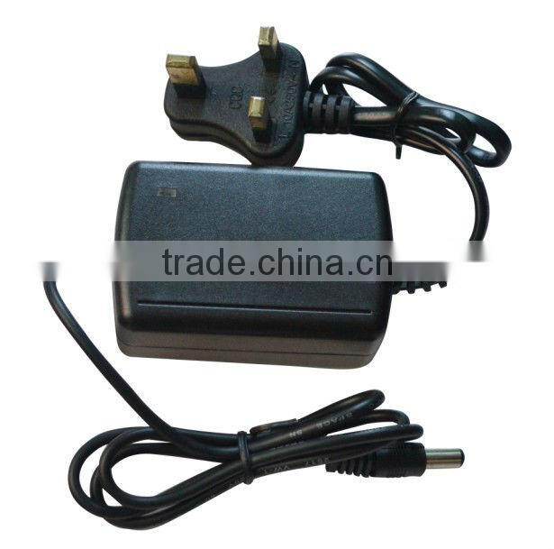 European/ UK/ US/ Australia standrad DC12V 5A CCTV power adapter