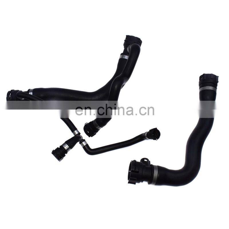 Upper + Lower Radiator Coolant Hose Pipe For BMW E66 V8 745Li 745i 2002 2003
