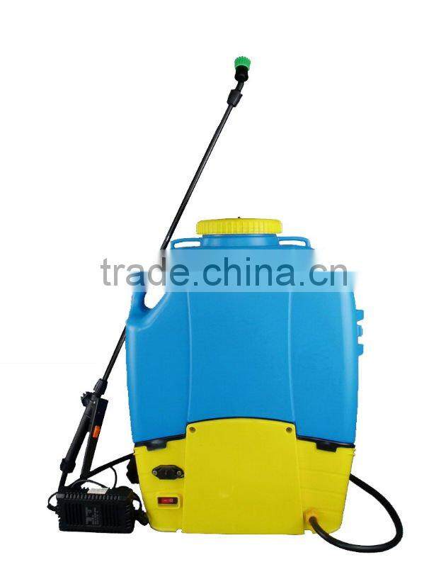 (24210) 16L protable rechargeable garden 12v pressure pesticide sprayer