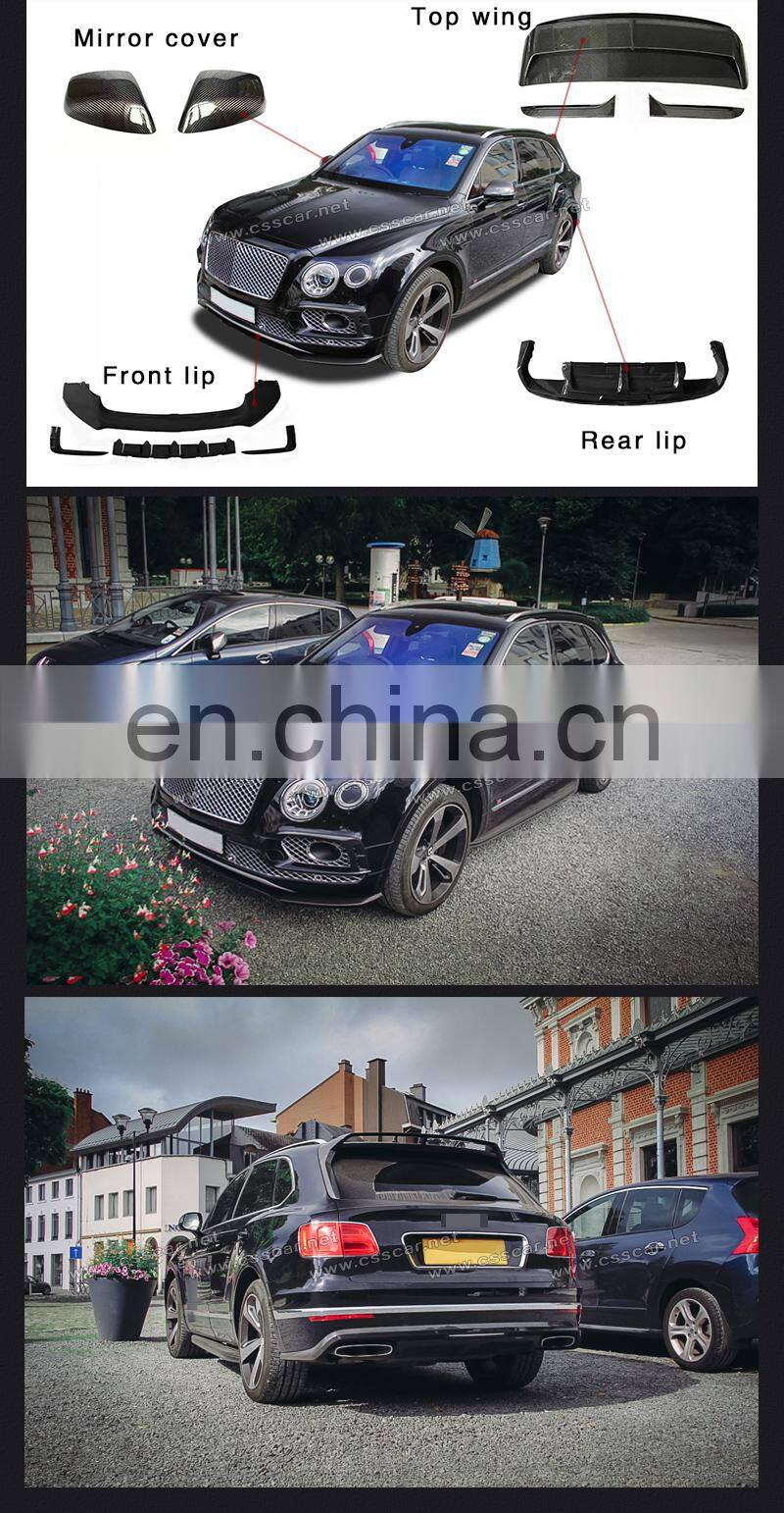 Front Lip Rear Front Bumper Body Kits Car Auto Parts For Bentley Bentayga