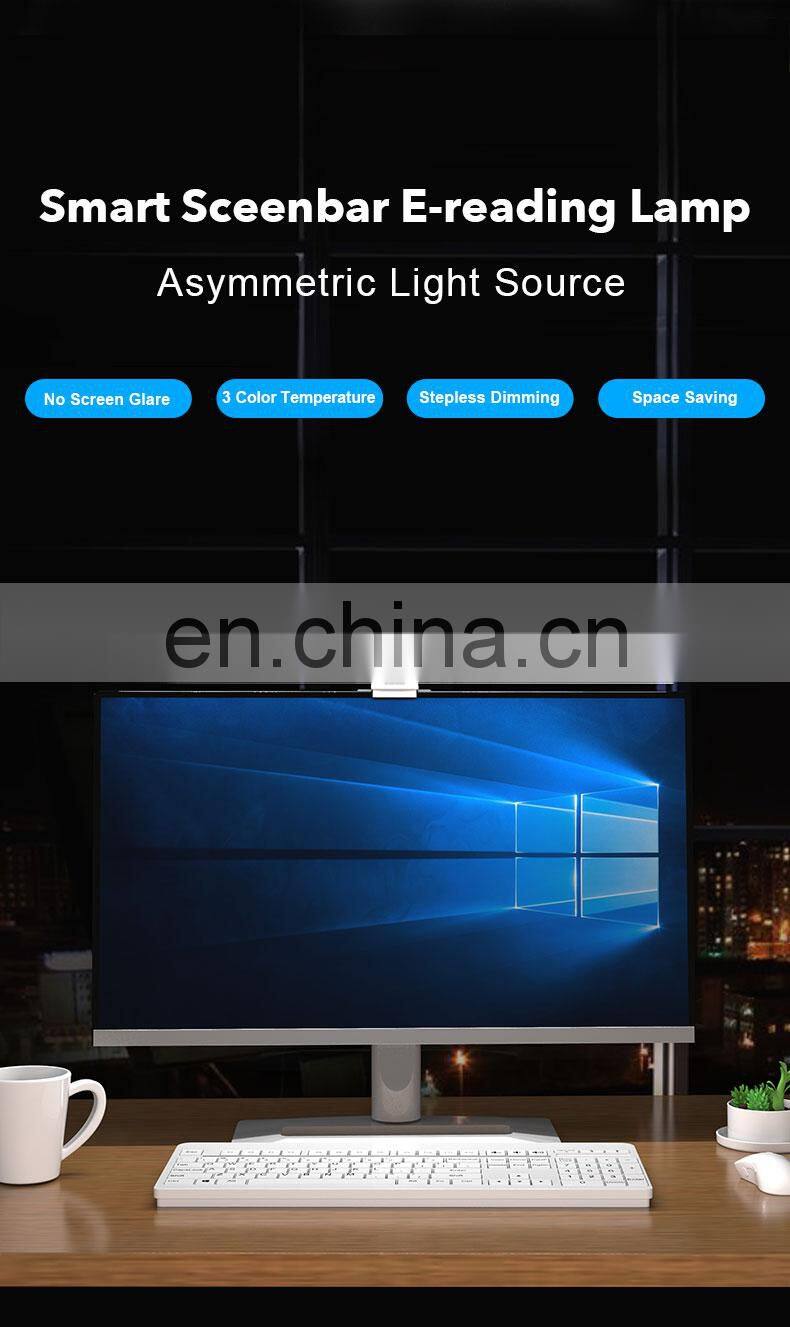 3 Color Temperature Stepless Dimming Screenbar light desk lamp computer laptop led USB screen Bar hanging light Lamp