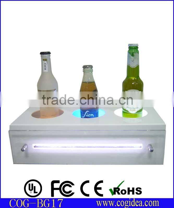 Wine bottle display rack ,beer bottle stand rack. acrylic display rack for advertisement