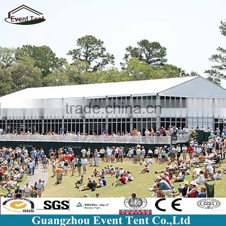 Great price colorful PVC 15m two storey tent for sports event tent