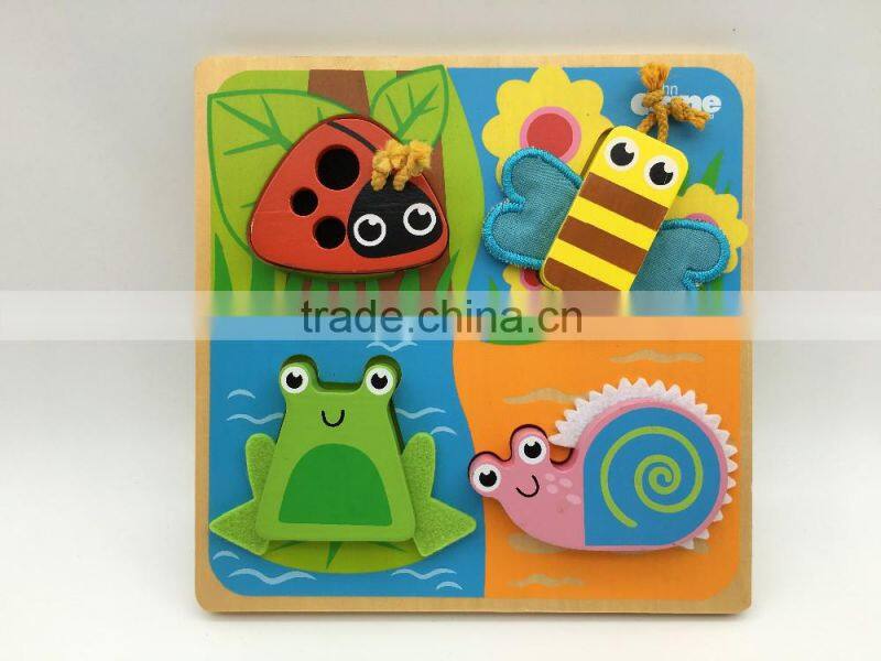 2015 Most Popular MDF Material Educational Puzzle Good Quality Puzzle Gift Kids Puzzle Toys