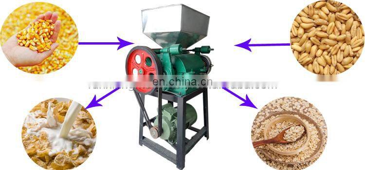 Corn Flakes Production Process Line Breakfast Oat Chips Cereal Making Machine