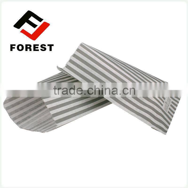 Striped paper bags printing and paper storage bags