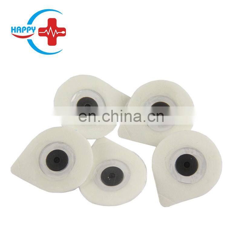 HC-H015 Medical Adult & Children ECG non-woven fabric electrode pad disposable ecg electrode pads