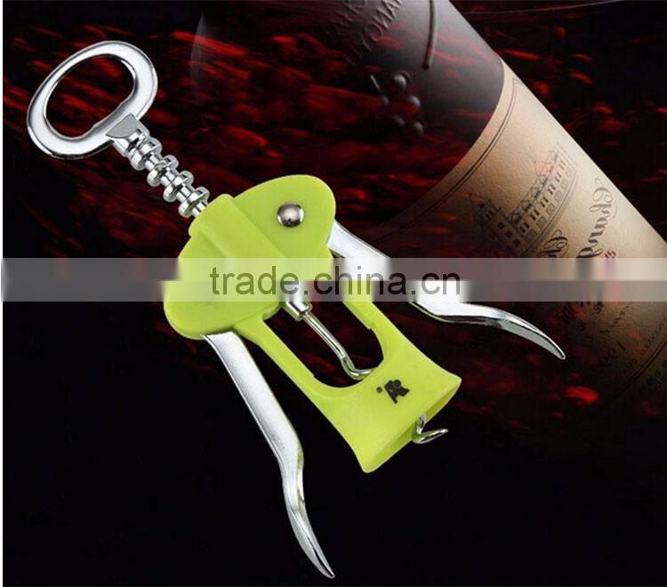 Customized stainless steel wine corkscrew wine opener