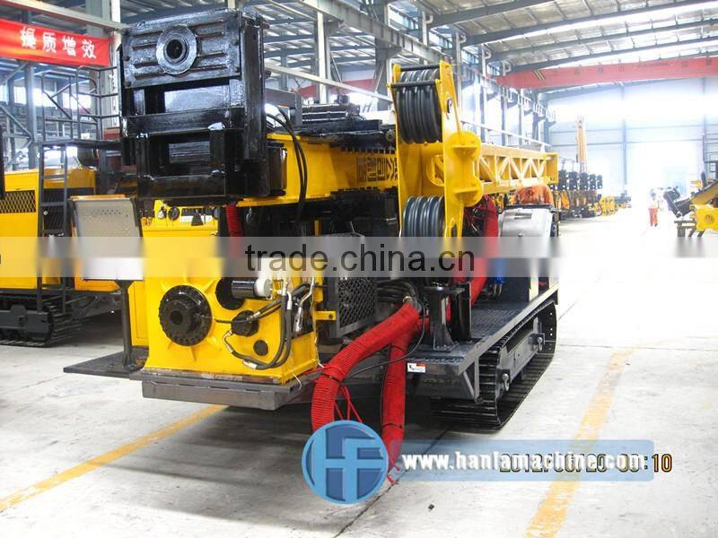 HFDX-6 full hydraulic system crawler type core drilling rig
