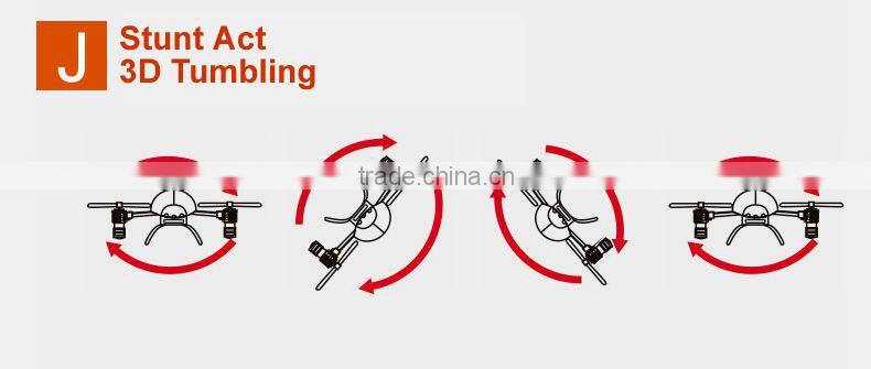 China Manufacture 4 Channels with gyroscope 3D rolling RC Ladybird, 2.4G transmitter