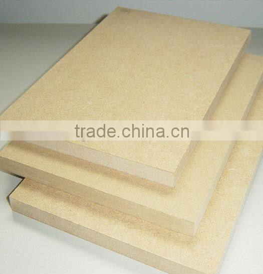 1830x2440x18mm plain mdf board and melamine mdf board for furniture