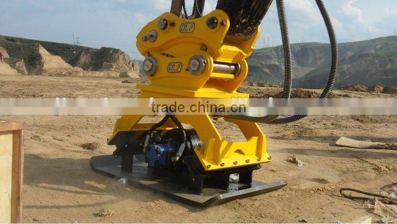 Heavy duty excavator Plate compactor