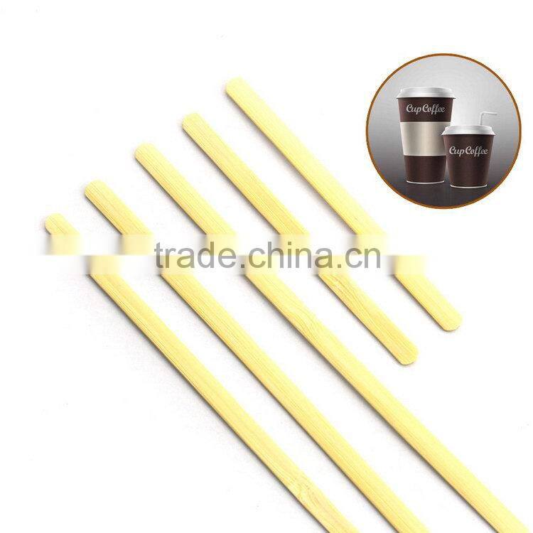 2016 Wholesale crazy Selling bamboo disposable coffee stirrer