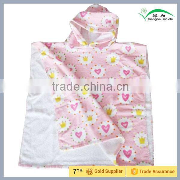 100% Cotton Baby Poncho Towel, Bathroom Towel