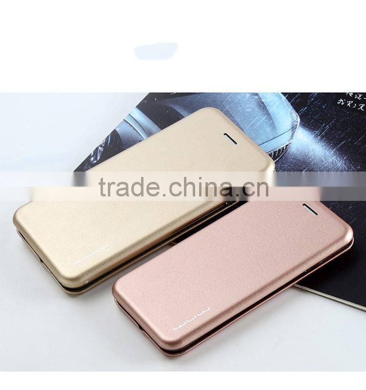 Excellent quality top sell flip leather for iphone 6 6S 6 plus with small MOQ
