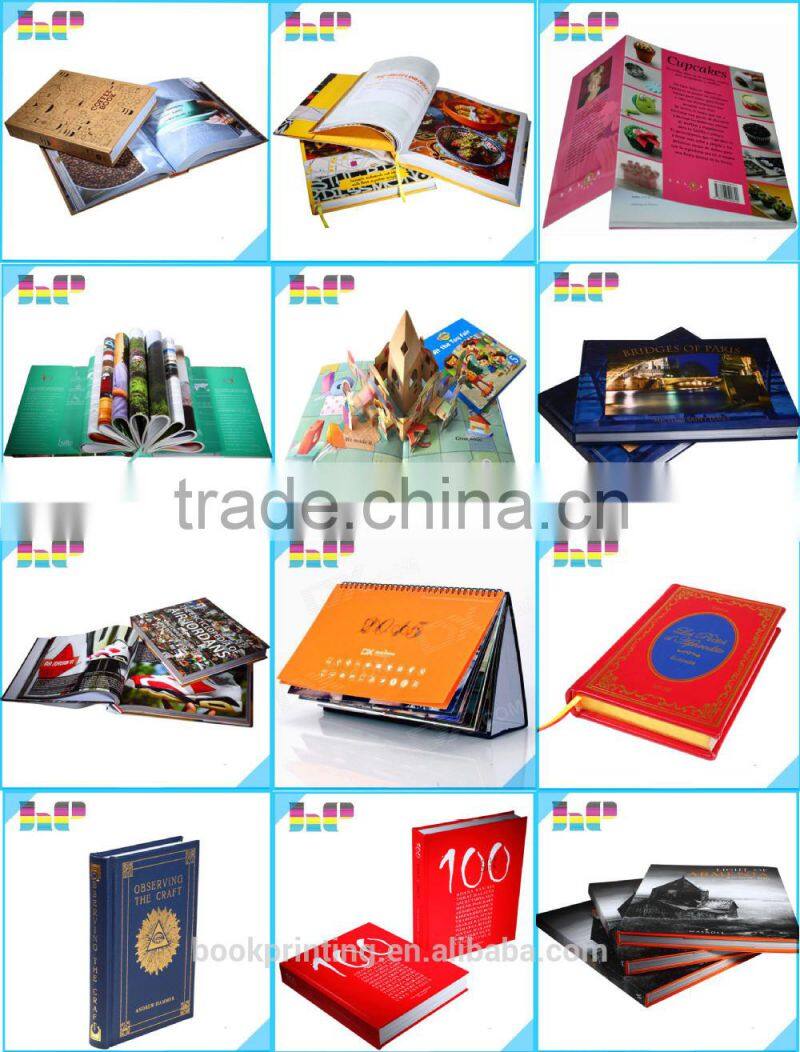 Charming Features Top Level Customized Professional Coated Paper Hardcover Books Printing