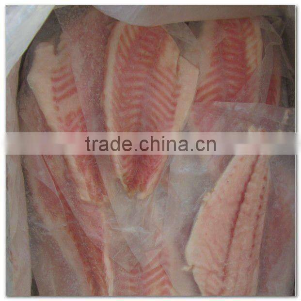 Frozen fresh sciaenops ocellatus fillet