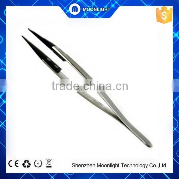 Static Dissipative Soft Tip Tweezer for Phone Accessories