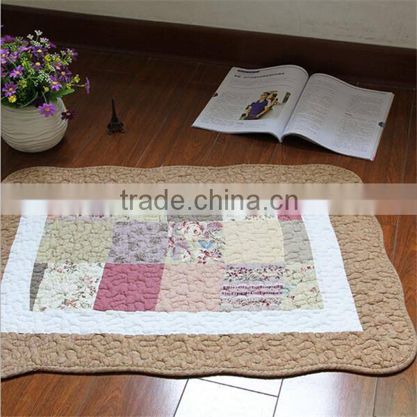 2015 Factory direct wholesale jacquard Summer custom rug