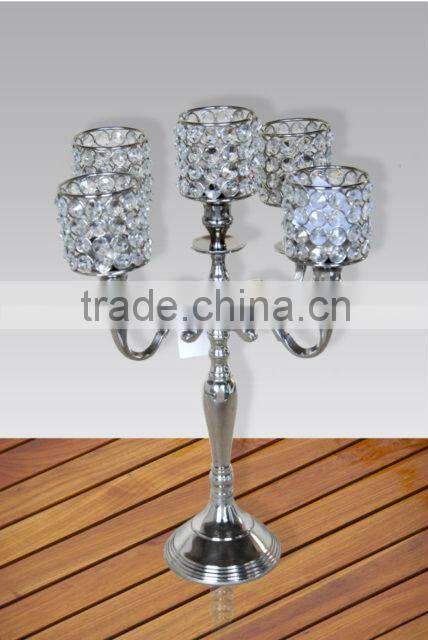 Tall Crystal T-light Holder/Crystal T-light Holder/Candle holder votive