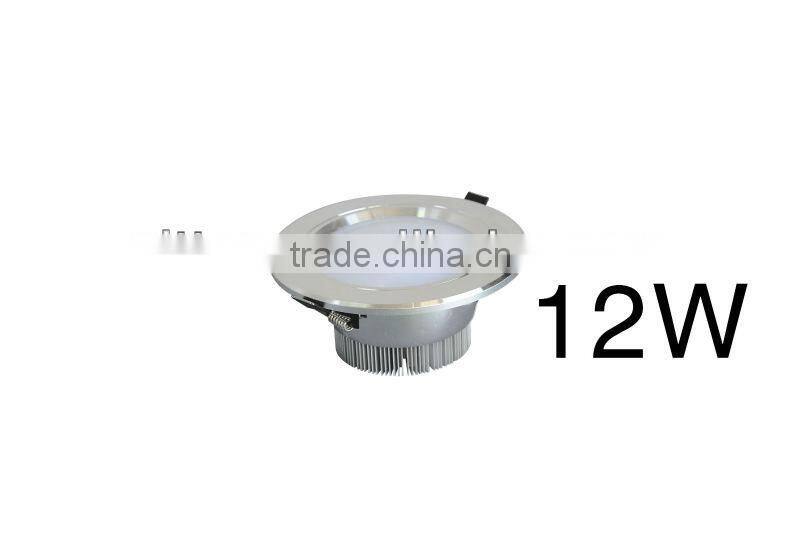 Round Recessed Lumen LED Down Light,15W