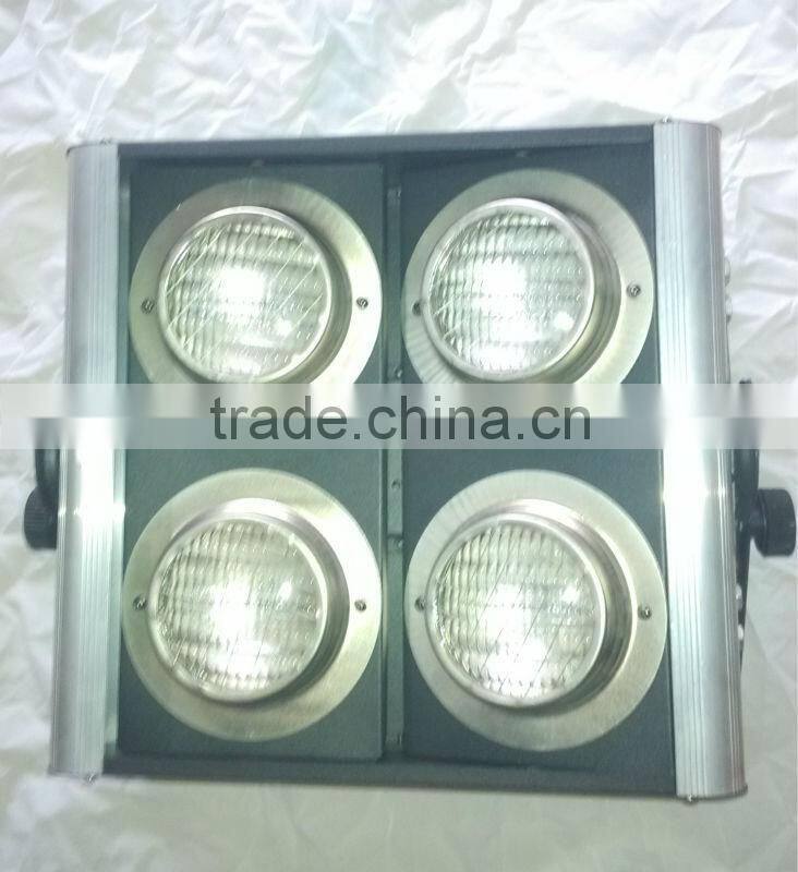 Stage effect viewer audience light warm white 2600W , 4 x 650w blinder light Indoor stage