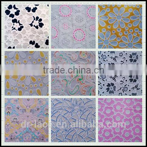 guipure double scalloped nylon eyelash lace trim for wedding dress