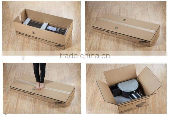 25w all in one integrated solar street lights