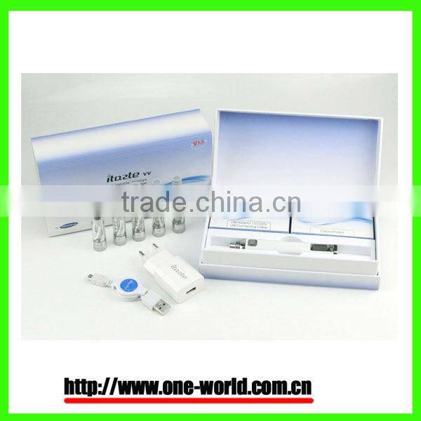 Traditional pen like variable voltage itaste vv v3.0 electronic cigarete wholesale for 2013