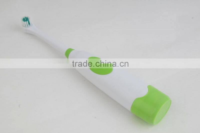 2015 kid waterproof battery powered electrical toothbrush with holder and replace head