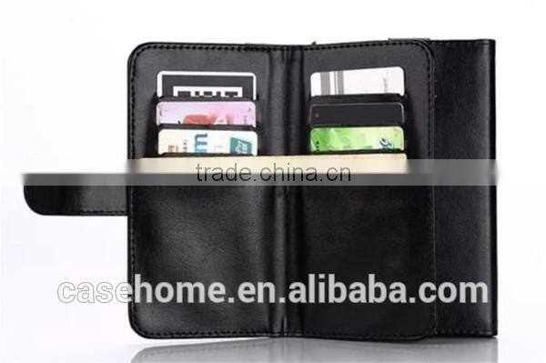 Card slots Wallet Strap Leather Pouch Case Cover For Vivo X6