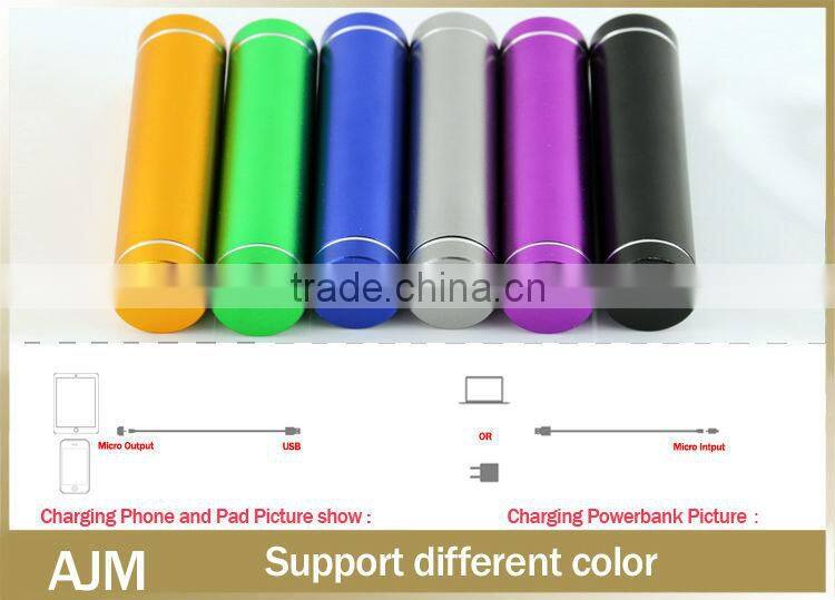 Hot Sale Slim Power Bank Smart Cellphone Power Bank 2000mah,2600mah