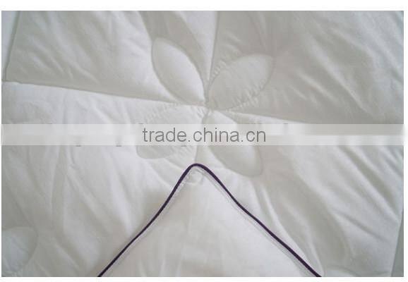 100%polyester 3D comfort and soft microfiber jacquard quilt rope piping, double stitching