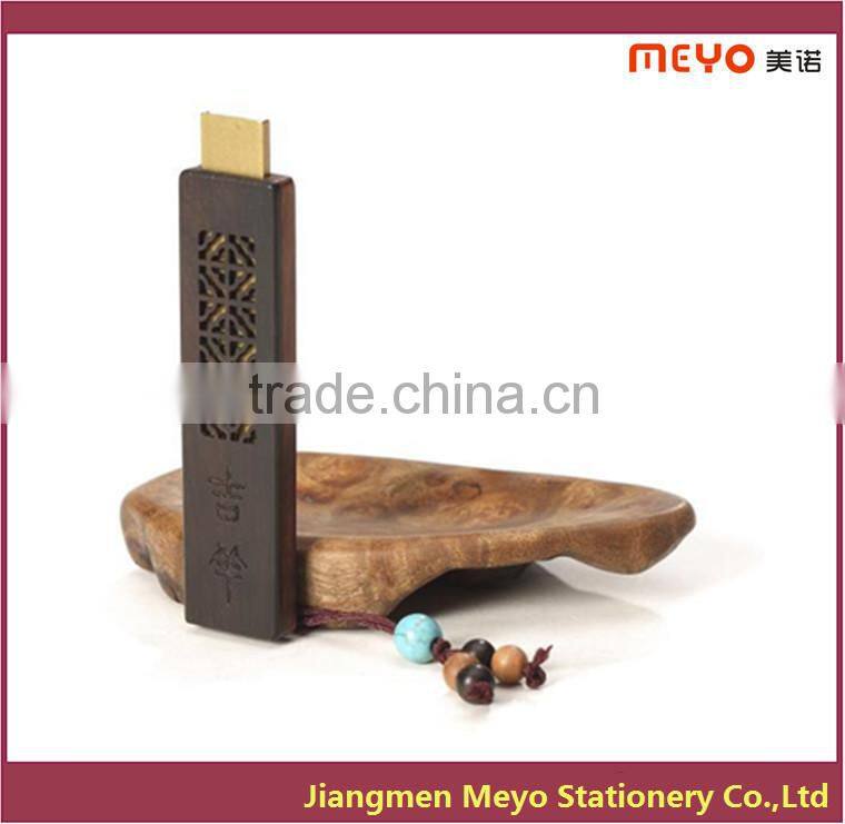 Antique Advertising Gift2015 Copper Wooden USB Flash Drive