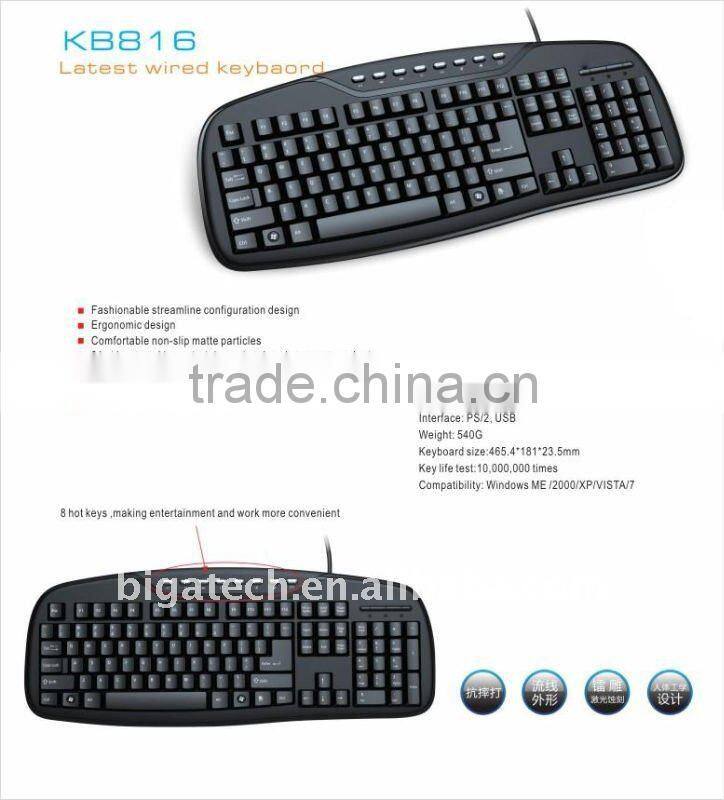 Shenzhen Eronogmic Standard Keyboard with USB