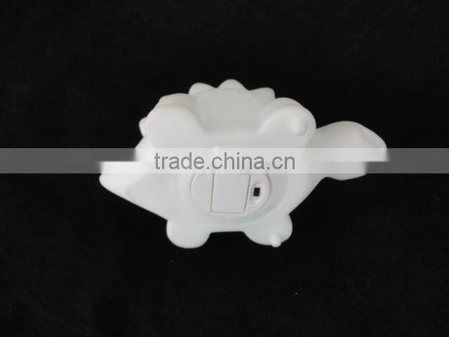 Flashing kids animal bath toy/led duck bath light
