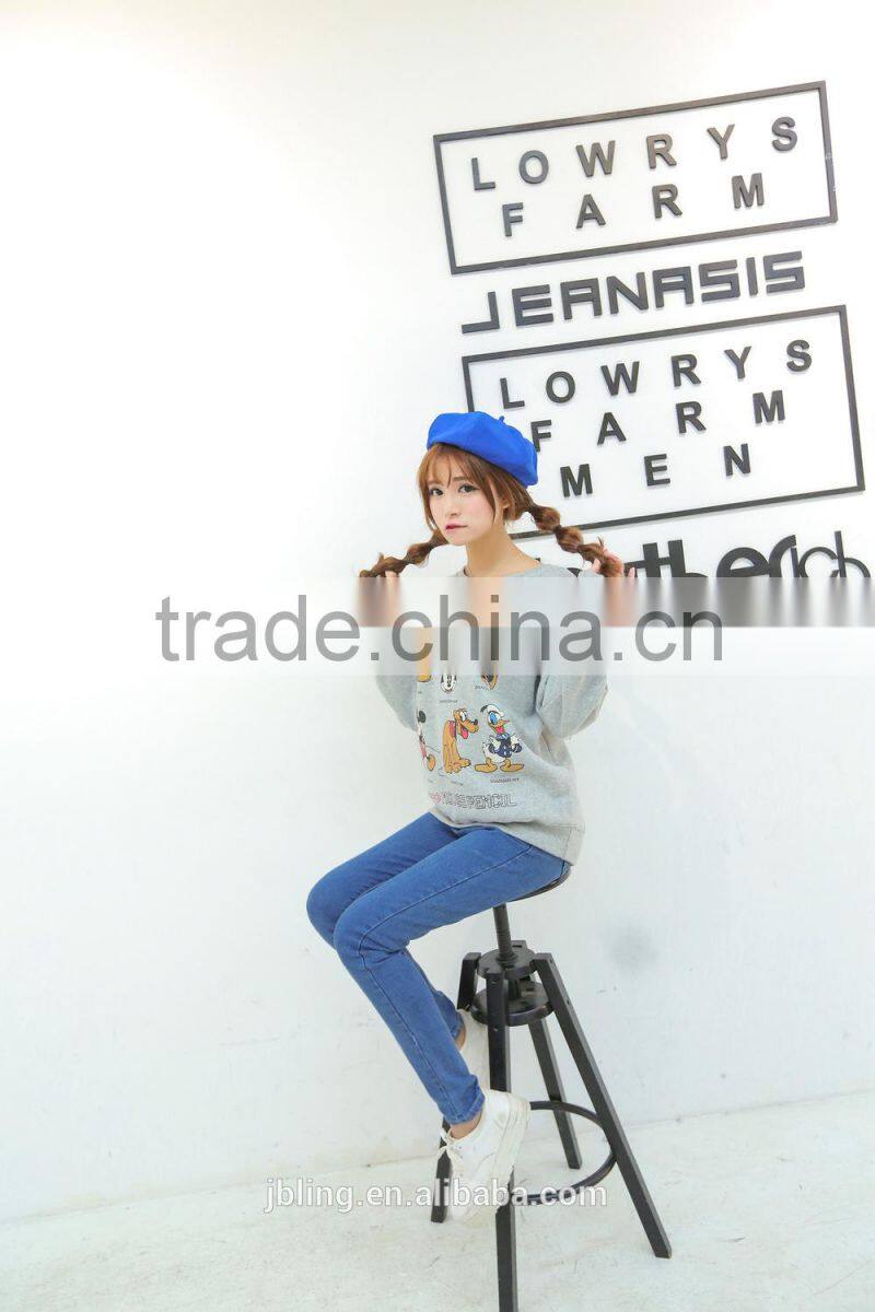 Printed Crewneck Sweatshirt,Custom Sweatshirt