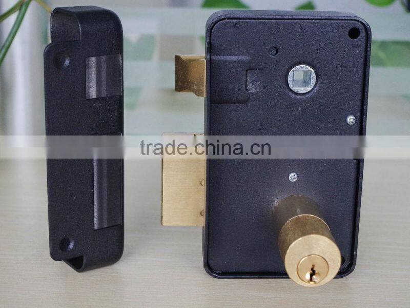 French rim night latch lock for security door locks