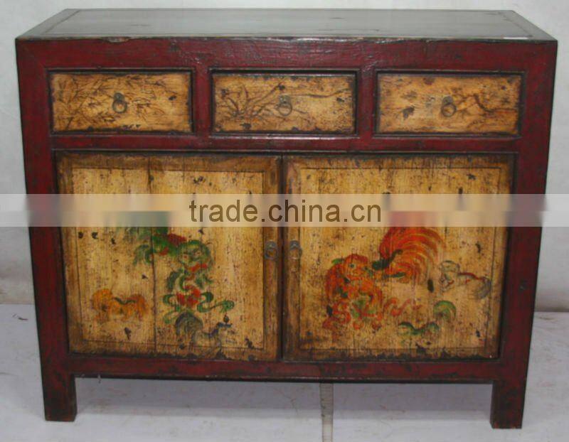 chinese antique Mongolia cabinet
