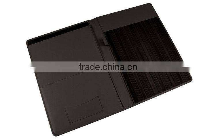 A4 Portfolio folder With Notepad and documents bag high quality business pad holder, Simple portfolio