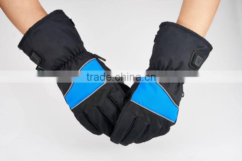 electric heating ski gloves with battery